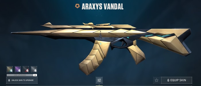 araxys vandal skin valorant